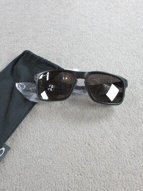 Oakley Holbrook MIX Sunglasses Black Polarized Prescription Lenses 009384